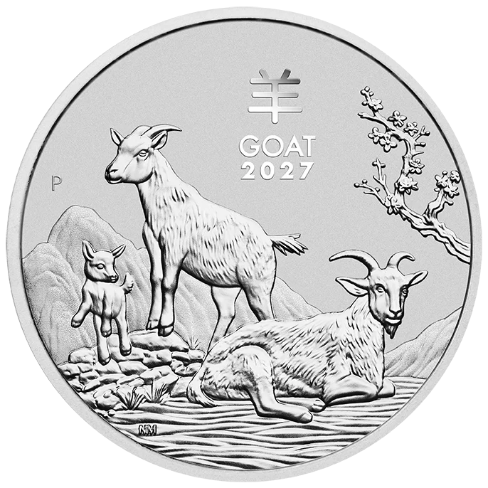 Illustrative silver coin